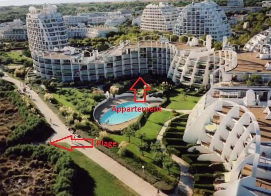 1Er Ligne Piscine Au Couchant La Grande-Motte Exterior photo